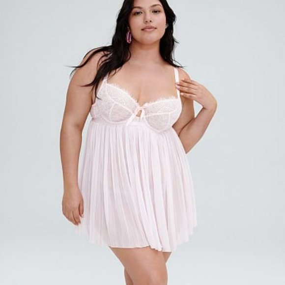Victoria's Secret Other - VERY SEXY The Fabulous by Victoria’s Secret Full Cup Lace Babydoll XL